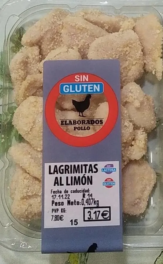 Lagrimitas al limón