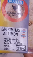 Lagrimitas al limón