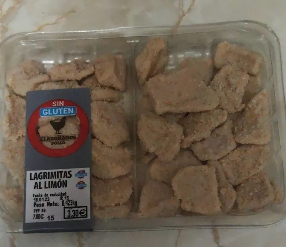 LAGRIMITAS AL LIMÓN