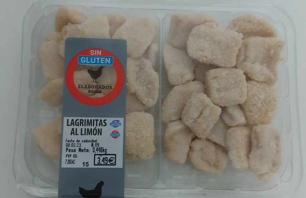Lagrimitas al limón