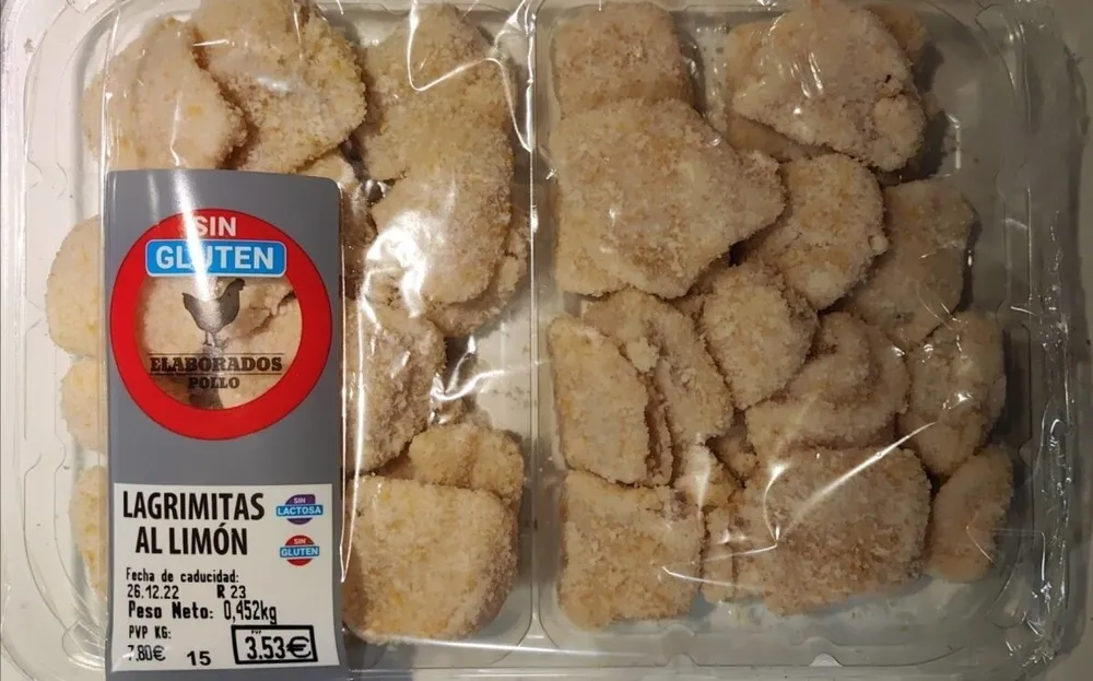 Lagrimitas al limón