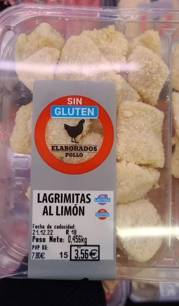 lágrimas al limon