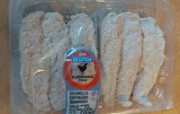 Solomillos de pollo empanados marinados