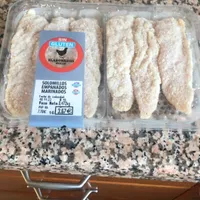 Solomillos empanados marinados