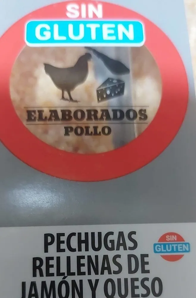 Pechugas rellenas de Jamón y queso