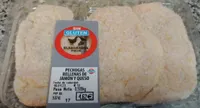 Pechugas rellenas de jamón y queso