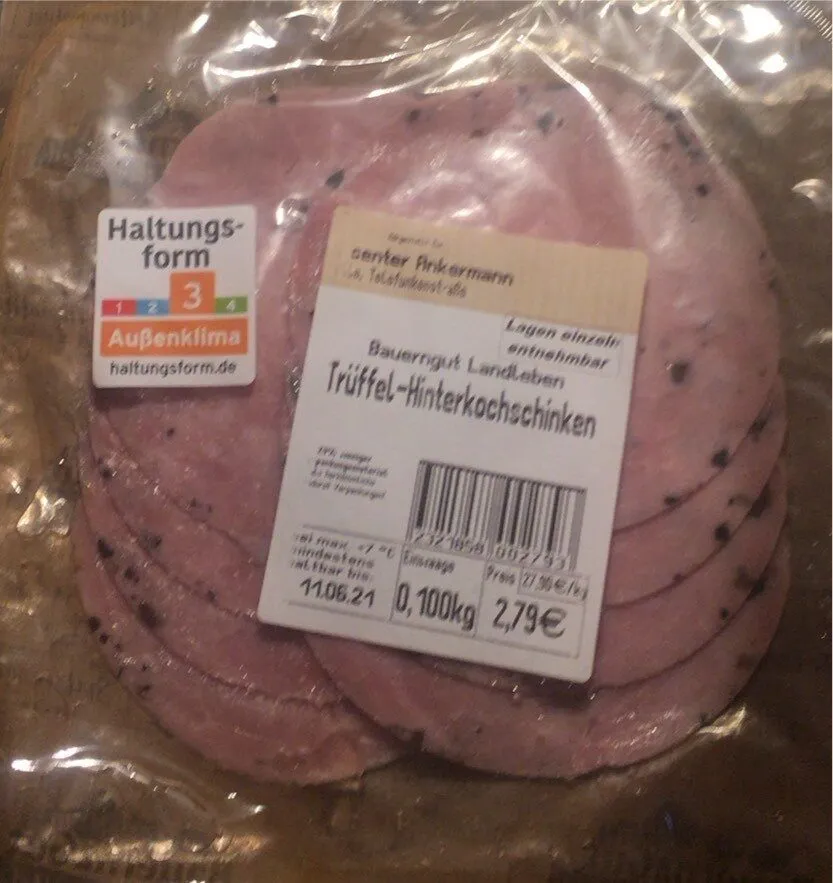 Trüffel-Hinterkochschinken