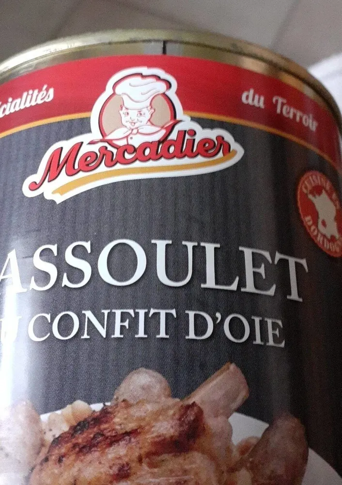 Cassoulet au confit d'oie
