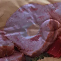 Pollo asado relleno con jamon queso y huevo