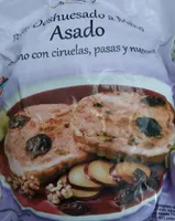 Pollo deshuesado relleno de ciruelas, pasas y nueces
