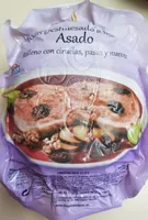 Pollo deshuesado relleno de ciruelas, pasas y nueces