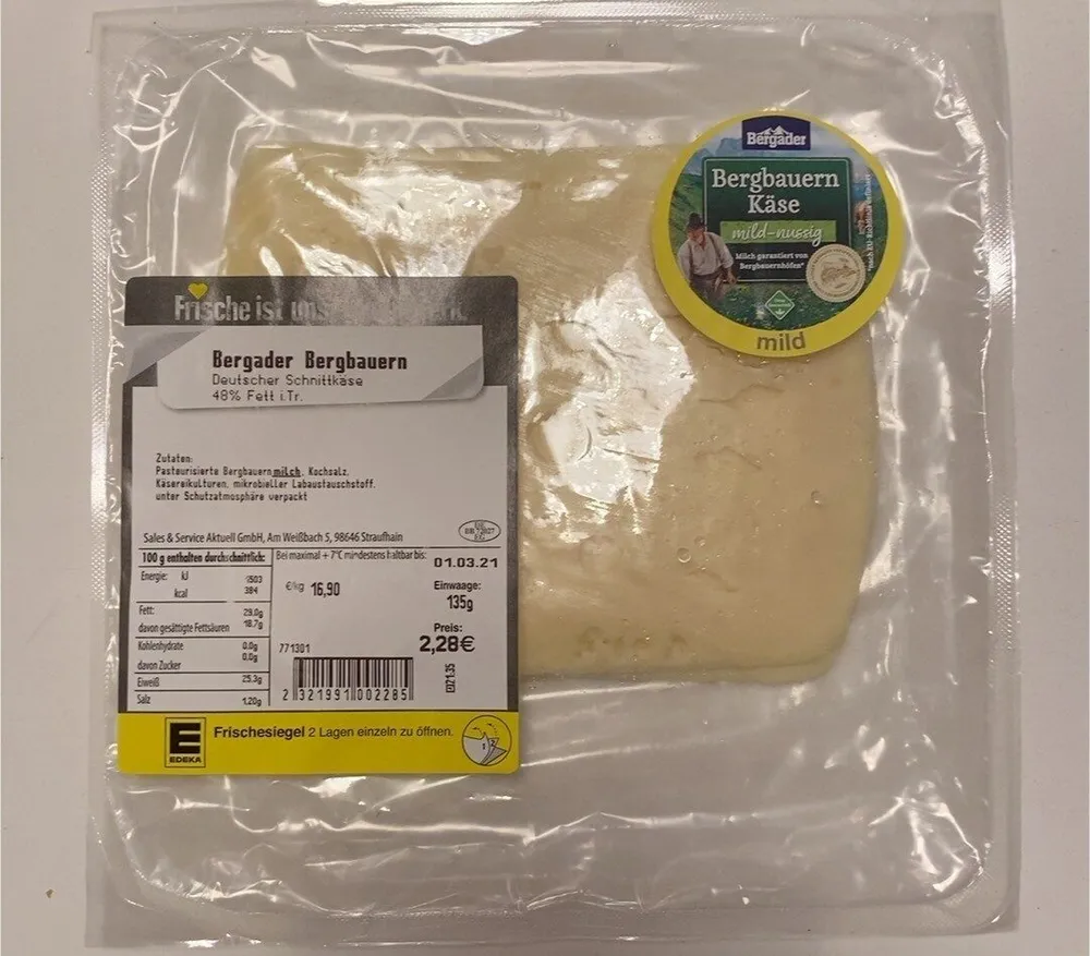 Bergbauern Käse