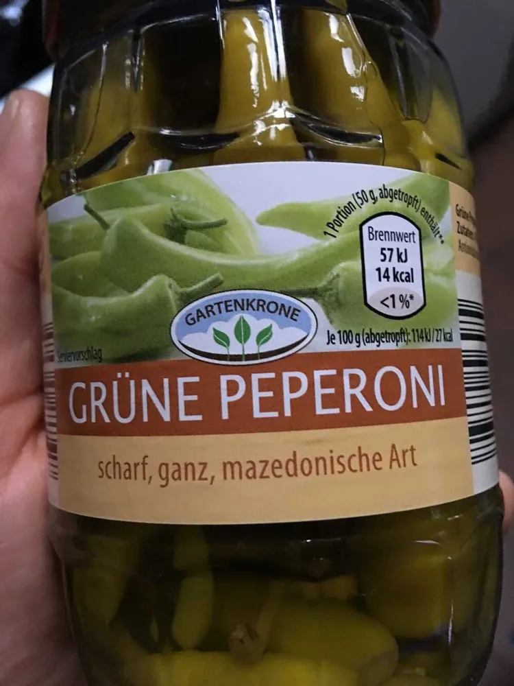 Rote Pepperoni