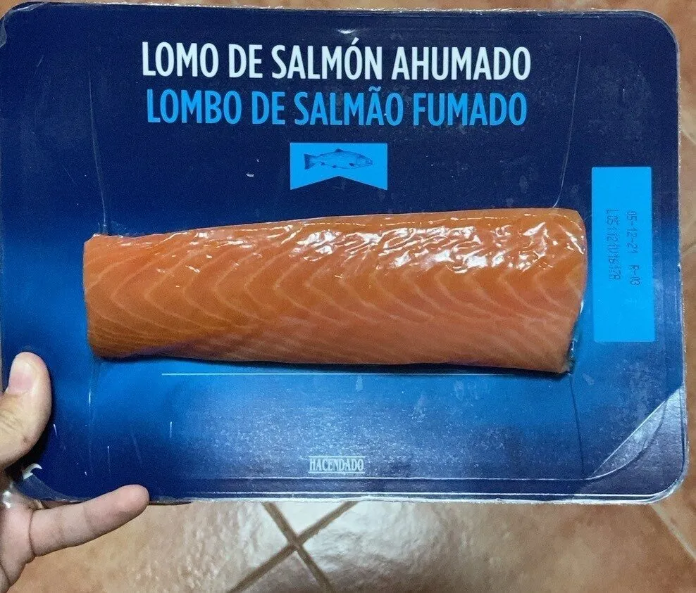 lomo de salmón ahumado