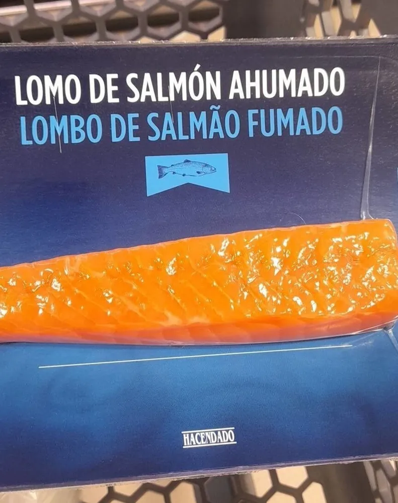 Lomo de salmón ahumado