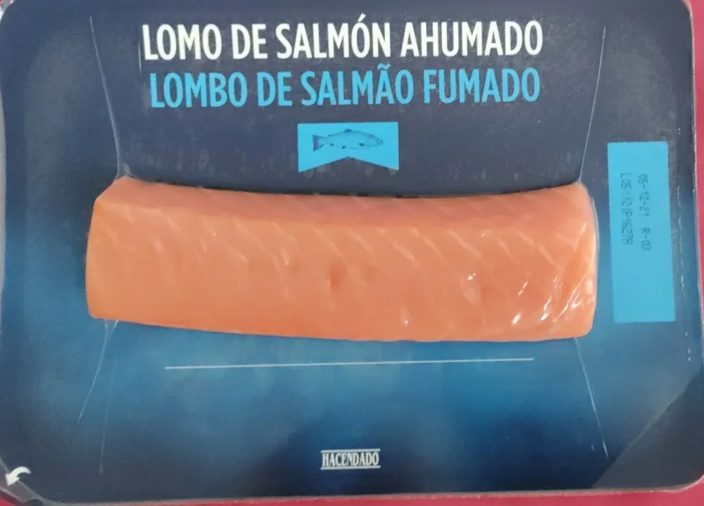 Lomo de salmón ahumado