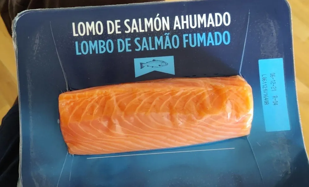 Lomo de salmón ahumado