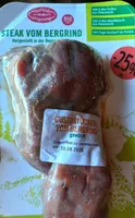 Steak vom Bergrind