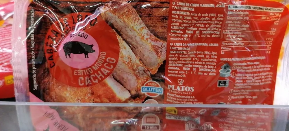 Cabeza de lomo estilo moruno