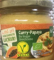 Curry-Papaya Bio Veggie Streichcreme