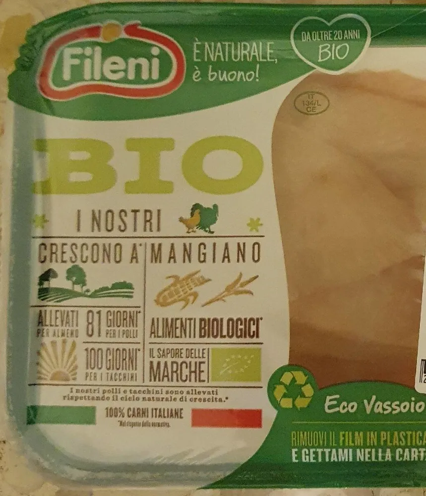 Petto di pollo a fette biologico