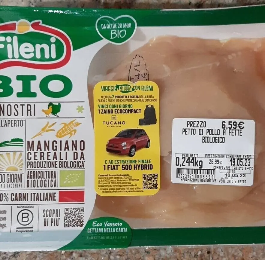 Petto di pollo a fette
