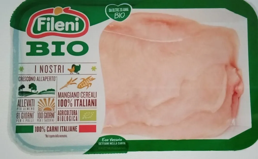 Fileni bio petto di pollo a fette