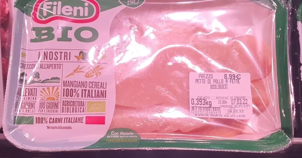 Bio pollo petto fileni