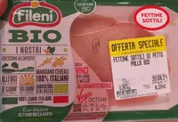 Fettine sottili di petto di pollo