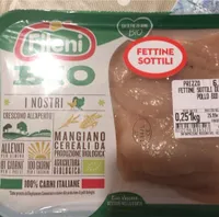 Fettine sottili di petto pollo bio