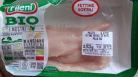 Fettine sottili di petto di pollo bio