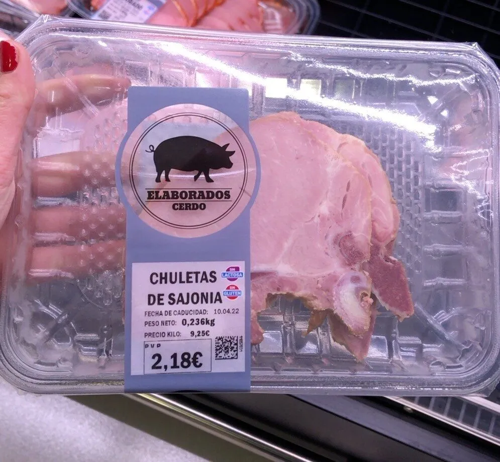 Chuletas de sajonia