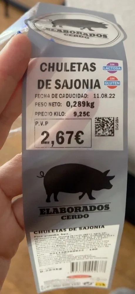 Chuletas de Sajonia