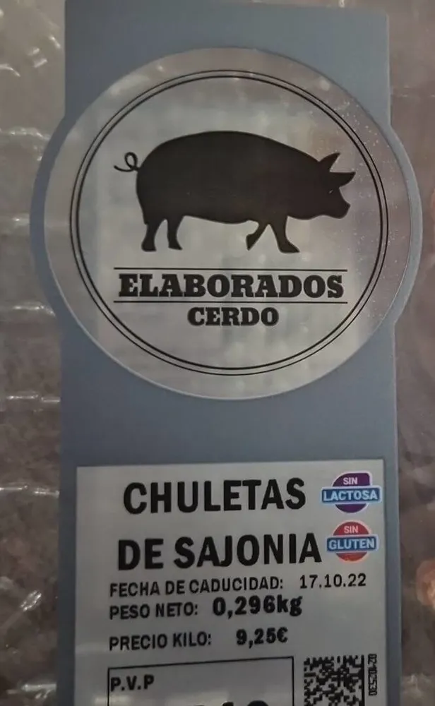 Chuletas de sajonia