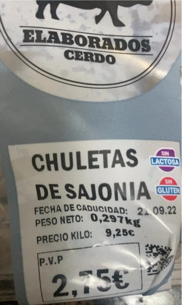 Chuletas de Sajonia