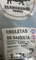 Chuletas de Sajonia