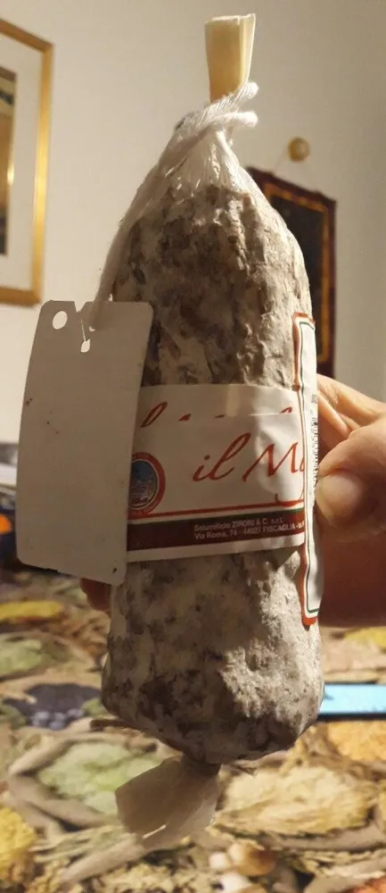 Salame Migliarino con aglio