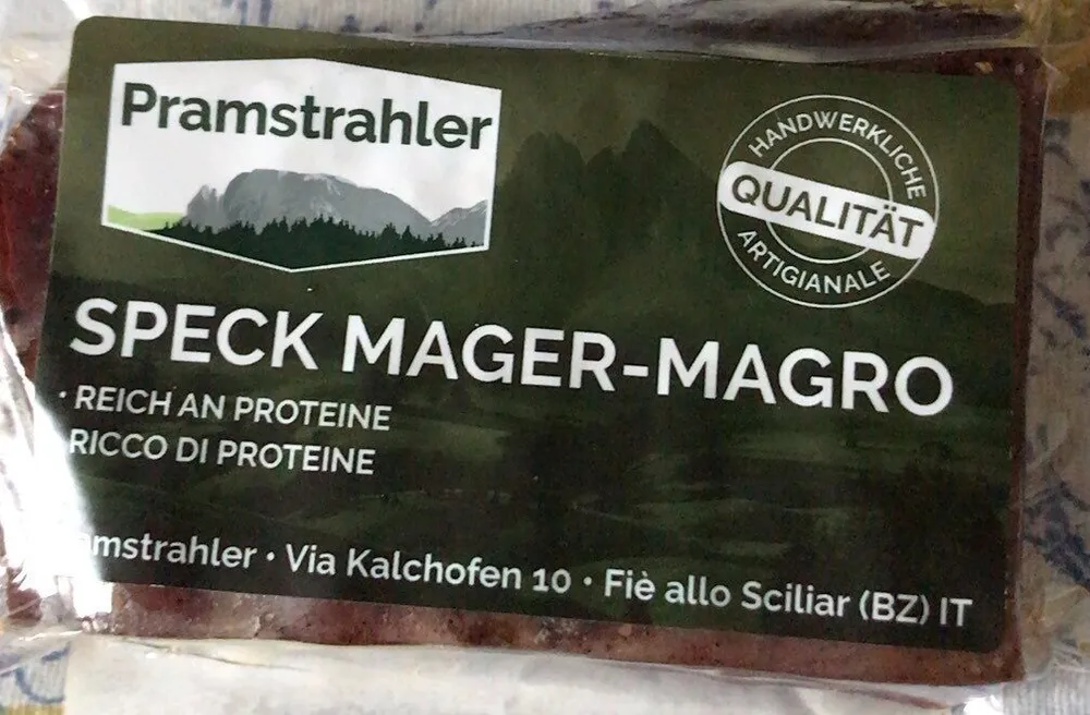 Speck artigianale magro trancio