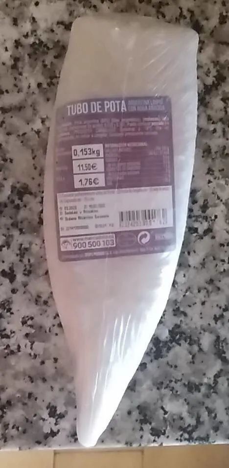 Tubo de pota