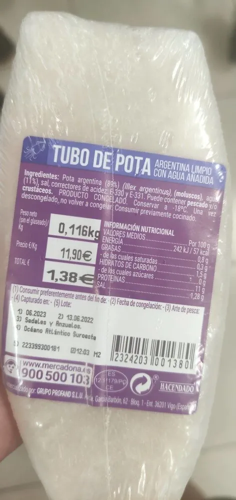 Tubo de Pota