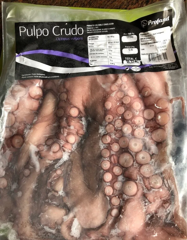 Pulpo Crudo