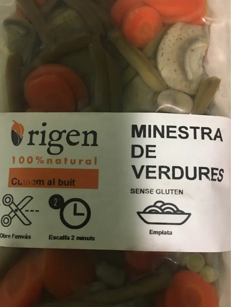 Minestra de verduras
