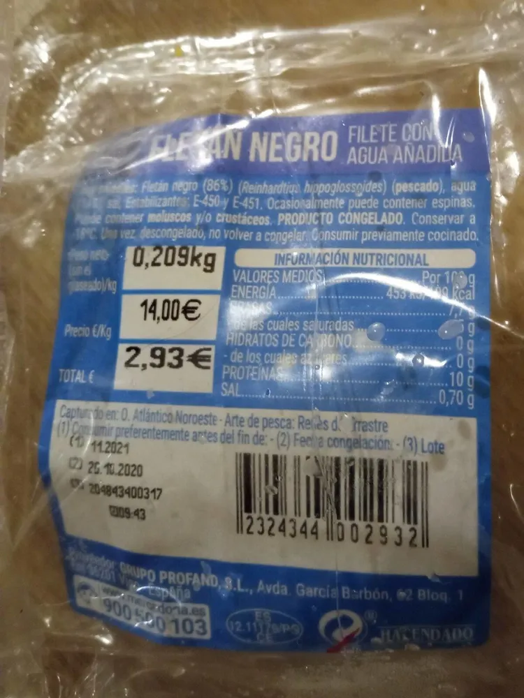 Fletán negro