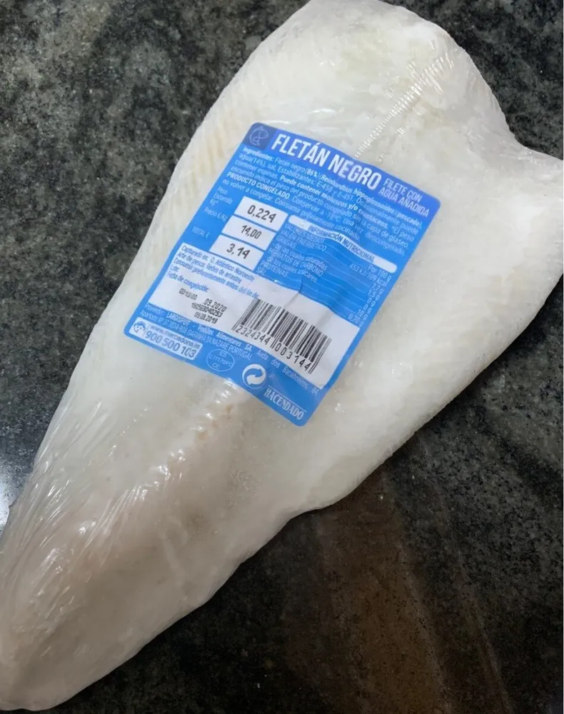 Filete de fletan negro
