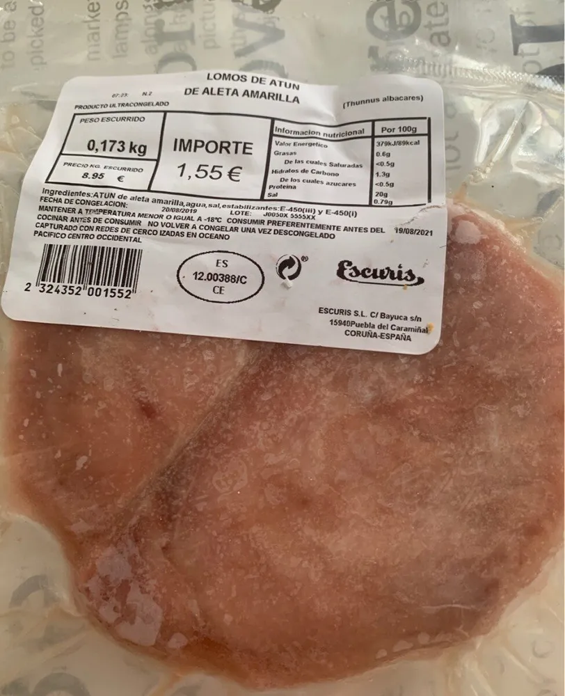 Lomos de atun