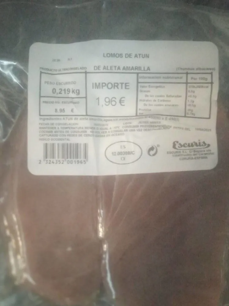 Lomos de atún
