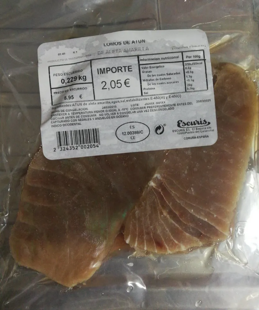 Lomos de atún