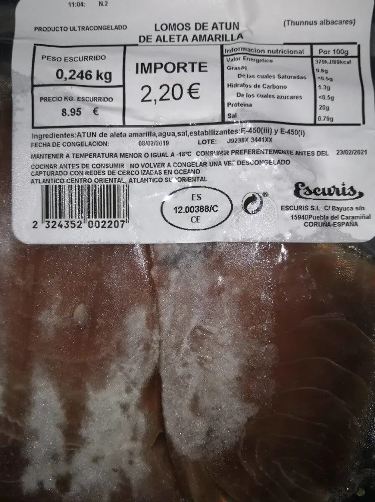 Lomos de atún