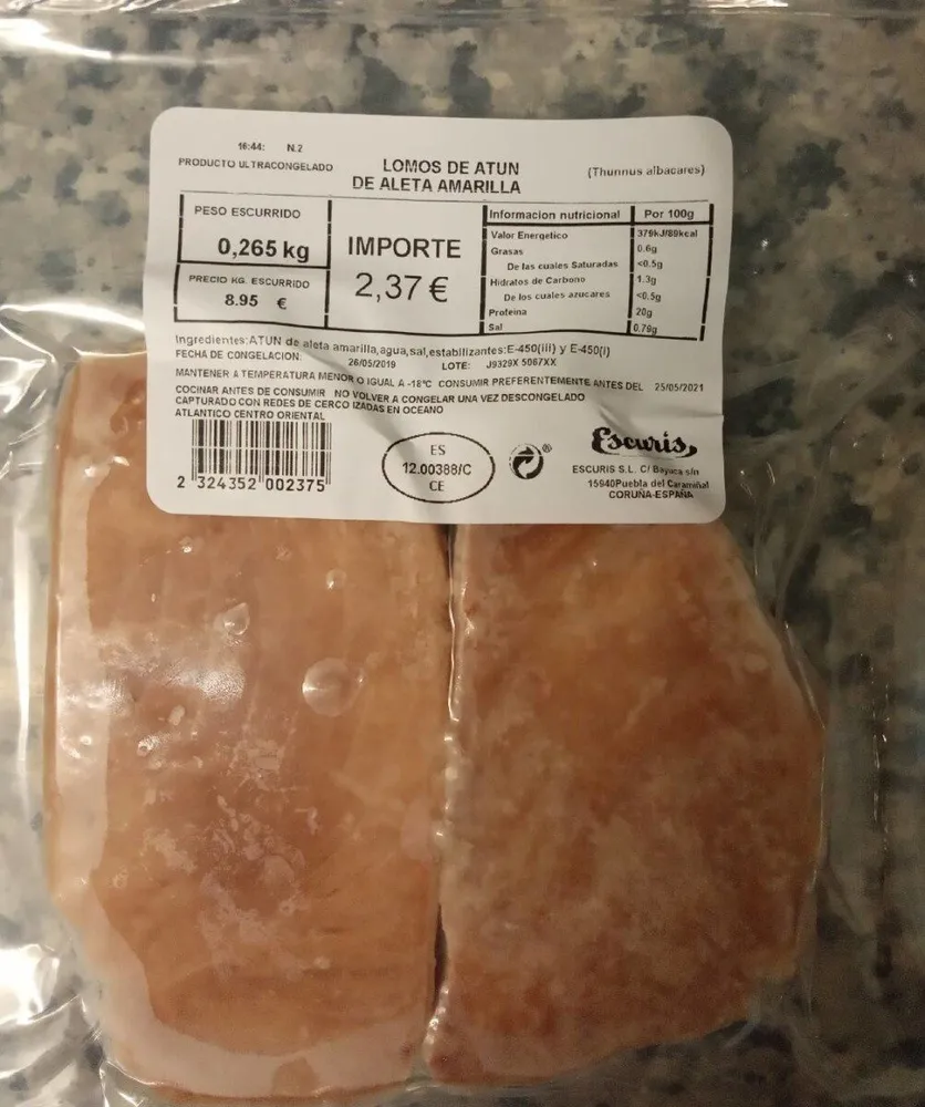 Lomos de atún