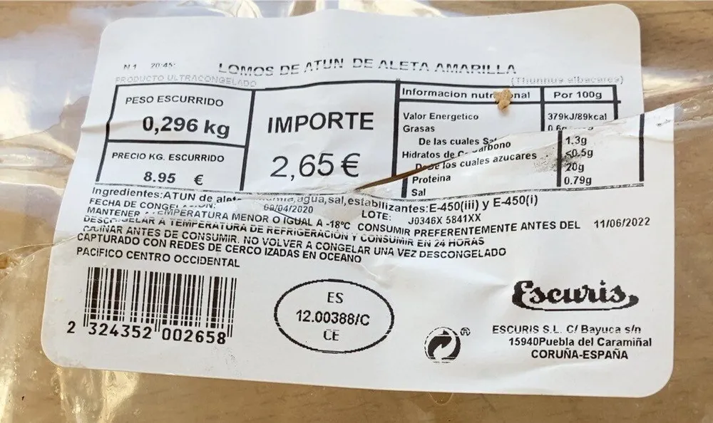 Lomos de atun